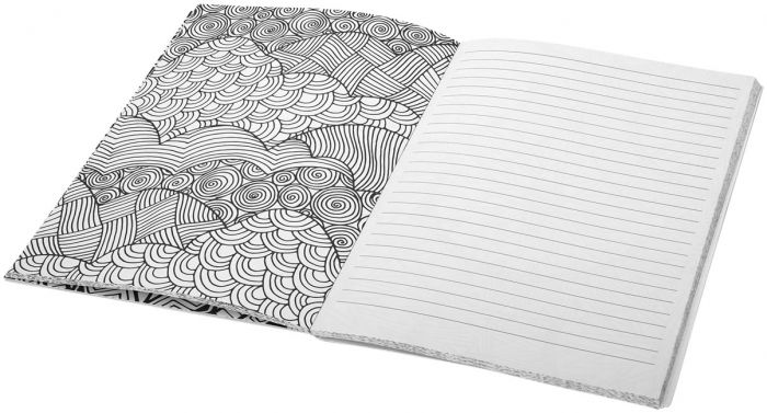 Doodle notitieboek met kleuren - 1