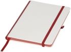 Notitieboek met gekleurde rug geschikt voor digitale bedrukking