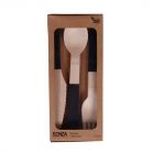 SENZA Wooden Cutlery Black Set of 12 pcs - 2