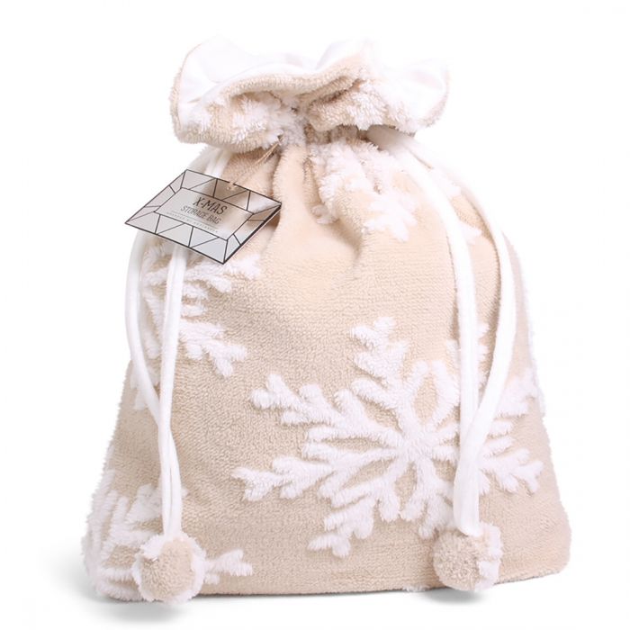 Christmas Storage Bag Deluxe Taupe - 1