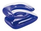 Sofa inflatable  blue  large