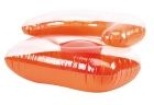 Sofa; inflat.; orange/transparent - 1