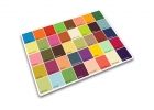 Glazen werkbladbeschermer/pannenonderzetter rechthoekig Flavours Print