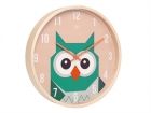 Wall clock Geo Forest Owl wood