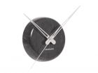 Wall clock Marble Dot black, BOX32 Design - 2