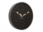Wall clock Discrete wood black, D.36cm, H.5cm - 2