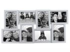 Photo frame Layered Collection wood silver