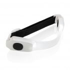 Oplaadbaar USB-Veiligheids LED armband, wit