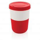 PLA cup coffee to go 380ml, rood - 1