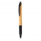 Bamboe & tarwestro pen, zwart - 1