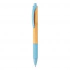 Bamboe & tarwestro pen, blauw - 1