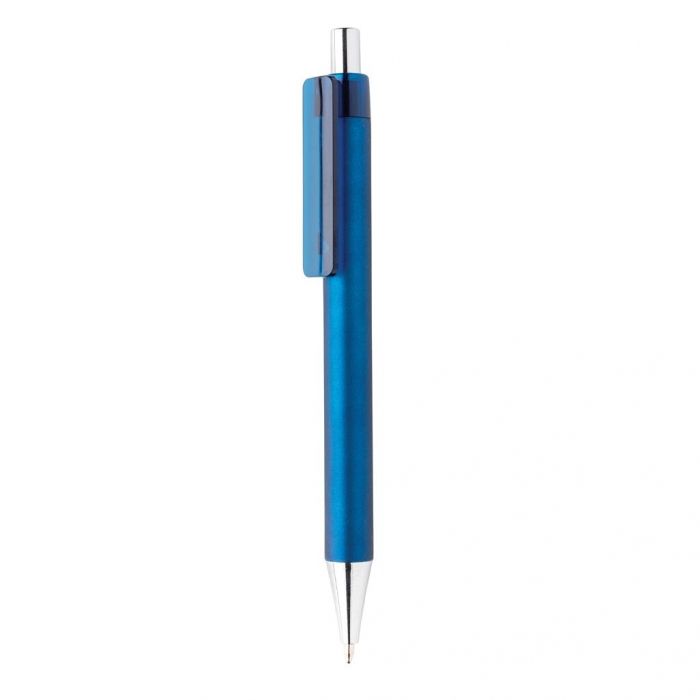 X8 metallic pen, blauw - 1