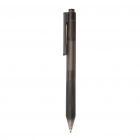 X9 frosted pen met siliconen grip, wit - 4