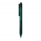 X9 frosted pen met siliconen grip, groen - 3