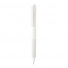 X9 pen met siliconen grip, wit - 1