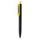 X3 zwart smooth touch pen, geel - 2