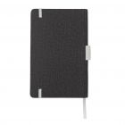 Luxe A5 notebook met penhouder, wit - 3