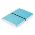 Deluxe softcover A5 notitieboek, blauw - 1