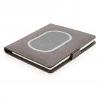Air notebook cover A5 met 5W draadloze 4.000 mAh powerbank, - 2