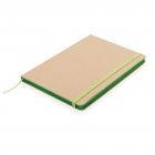 A5 recycled kraft notitieboek, groen - 2