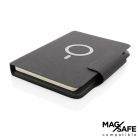 Artic Magnetic 10W draadloos oplaadbaar A5-notitieboek, zwar - 1