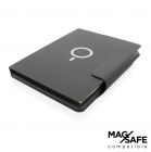 Artic Magnetic 10W A4-portfolio met draadloos opladen, zwart - 1