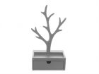 Jewellery Tree w. drawer grey - 1
