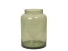 Vase Pure green transparent glass