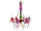 Lamp Chandelier Gypsy multi colour, 6 arms