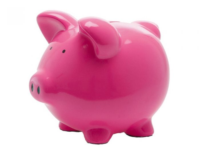 Moneybank Pig ceramic pink - 1