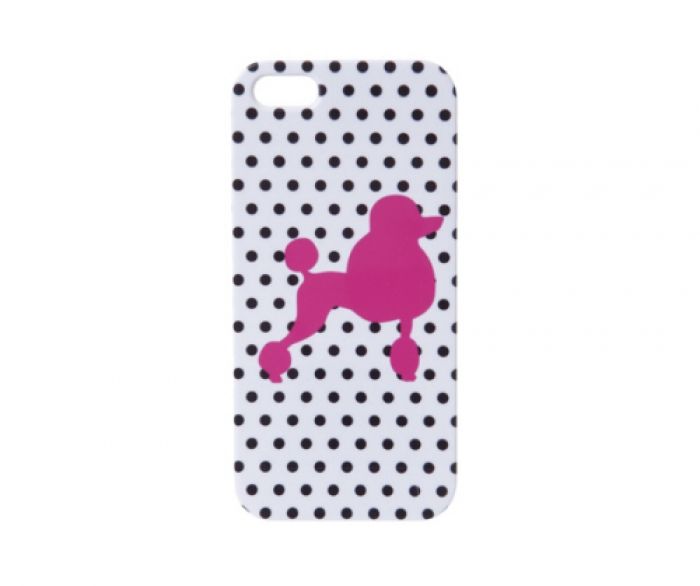 iPhone case Pink Poodle dotted - 1