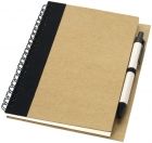 Priestly gerecycled notitieboek met pen - 1