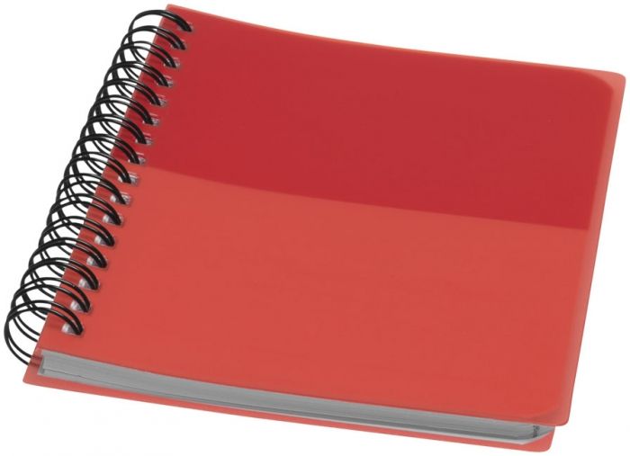 Colour-block A6 notitieboek met spiraal - 1