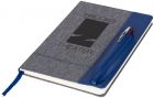 Heathered A5 notitieboek met ruimte voor een pen - 3