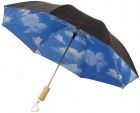 Blue-skies 21" opvouwbare automatische paraplu - 1