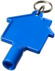 Maximilian huisvormige meterbox-sleutel met sleutelhanger - 1