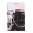 SENZA Glass Jar Large Grey - 2