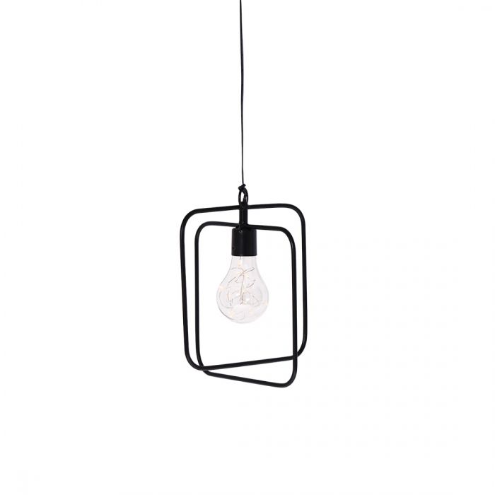 SENZA LED Hanging lamp with timer rectangle - 1