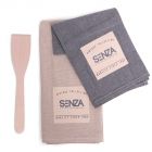 SENZA Tea Towels with Spatula - 1