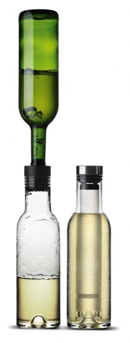 Coolbreather Karaf-wijn beademer en koeler Glas - 1