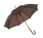 Autom.woodenshaft umbrella