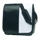 Shoulder Bag action PVC  blue/white - 2