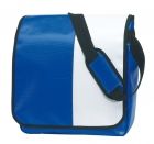 Shoulder Bag action PVC  blue/white - 1