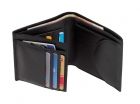 Leather credit card purse  black - 341