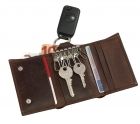Leather credit card purse  black - 355