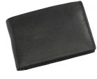 Leather credit card purse  black - 363