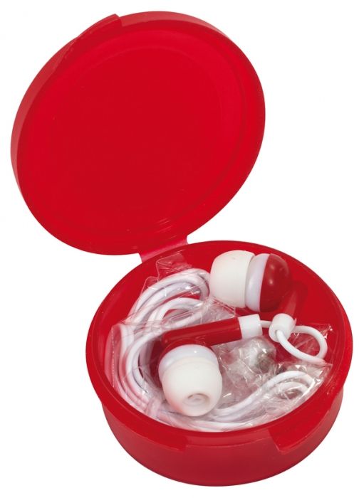 In Ear headphones MUSIC  frost red - 1