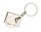 Metal keyholder  dog   silver - 458