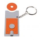 LED keyholder  Shopping   silver/orange - 1