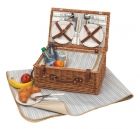 willow picnic basket  Summertime  - 660
